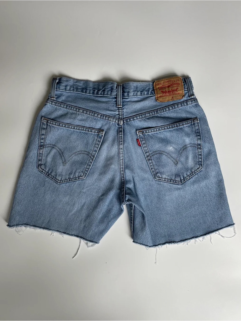 Levi's Light Wash Denim Cutoff Shorts - Women's